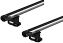 Barres de toit Thule avec SlideBar BMW 1-series 3-dr Hatchback avec des points fixes 07-11