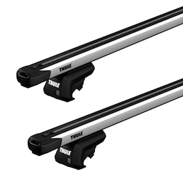 Barres de toit Thule avec SlideBar BMW 5-series Touring (E61) 5-dr Estate avec barres de toit (hagus) 04-10