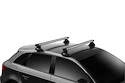 Barres de toit Thule avec SlideBar BMW iX2 (U10) 5-dr SUV avec barres de toit intégrées 2024