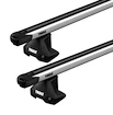 Barres de toit Thule avec SlideBar BMW IX2 (U10) 5-dr SUV avec un toit nu 2024