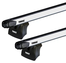 Barres de toit Thule avec SlideBar BMW X1 (E84) 5-dr SUV avec barres de toit intégrées 09-15