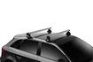 Barres de toit Thule avec SlideBar Chevrolet Combo 4-dr Fourgon avec des points fixes 12-18