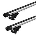 Barres de toit Thule avec SlideBar Fiat Panda 4X4 5-dr Hatchback avec barres de toit (hagus) 04-11