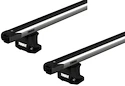 Barres de toit Thule avec SlideBar GMC Hummer EV 4-dr Pickup avec des points fixes 22+