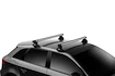 Barres de toit Thule avec SlideBar Hyundai Stargazer 5-dr MPV avec un toit nu 22+