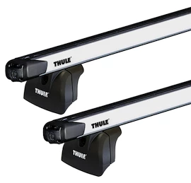 Barres de toit Thule avec SlideBar Renault Grand Espace 5-dr MPV avec T-Profil 03-14