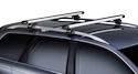 Barres de toit Thule avec SlideBar Renault Mégane (Mk. I) 5-dr Estate avec des points fixes 00-02