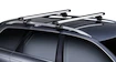 Barres de toit Thule avec SlideBar Subaru Forester (SK) 5-dr SUV avec des points fixes 19-24