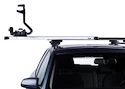 Barres de toit Thule avec SlideBar Vauxhall Astra 5-dr Berline à hayon avec des points fixes 00-03