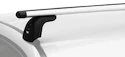 Barres de toit Thule avec SlideBar Vauxhall Astra 5-dr Berline à hayon avec des points fixes 00-03