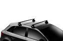 Barres de toit Thule avec SquareBar Audi A1 5-dr Hatchback avec un toit nu 12-18