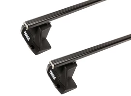 Barres de toit Thule avec SquareBar Audi A1 5-dr Hatchback avec un toit nu 12-18