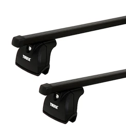 Barres de toit Thule avec SquareBar Audi A3 Sportback (8V) 5-dr Hatchback avec barres de toit intégrées 13-20