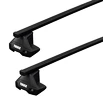 Barres de toit Thule avec SquareBar Audi A5 Sportback 5-dr Hatchback avec un toit nu 17-24