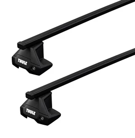 Barres de toit Thule avec SquareBar Audi A5 Sportback 5-dr Hatchback avec un toit nu 17+