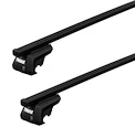 Barres de toit Thule avec SquareBar Audi A6 Allroad 5-dr Estate avec barres de toit (hagus) 12-18