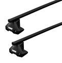 Barres de toit Thule avec SquareBar Audi A7 5-dr Hatchback avec un toit nu 10-18