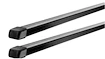 Barres de toit Thule avec SquareBar Audi Q3 5-dr SUV avec barres de toit intégrées 12-18