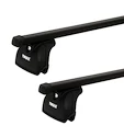 Barres de toit Thule avec SquareBar Audi Q3 5-dr SUV avec barres de toit intégrées 12-18