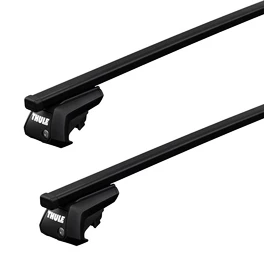 Barres de toit Thule avec SquareBar BMW 3-series Touring 5-dr Estate avec barres de toit (hagus) 05-11