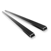 Barres de toit Thule avec SquareBar Fiat Stilo 3-dr Hatchback avec des points fixes 02-07