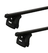 Barres de toit Thule avec SquareBar Holden Zafira 5-dr MPV avec barres de toit intégrées 07-11