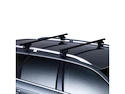 Barres de toit Thule avec SquareBar Hyundai Santa Fe 5-dr SUV avec barres de toit (hagus) 00-05