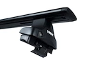 Barres de toit Thule avec WingBar Black Acura TL 4-dr Berline avec un toit nu 09-14