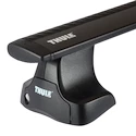 Barres de toit Thule avec WingBar Black Acura TL 4-dr Berline avec un toit nu 09-14