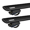 Barres de toit Thule avec WingBar Black Saab 9-7X 5-dr SUV avec barres de toit (hagus) 04-09