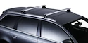 Barres de toit Thule avec WingBar BMW 3-Series Touring 5-dr Estate avec des points fixes 00-01