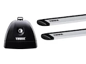 Barres de toit Thule avec WingBar Opel Corsa B 3-dr Hatchback avec des points fixes 2000