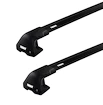 Barres de toit Thule Edge Black Alfa Romeo Tonale 5-dr SUV avec un toit nu 22+