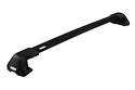 Barres de toit Thule Edge Black Audi A1 3-dr Hatchback avec un toit nu 17+