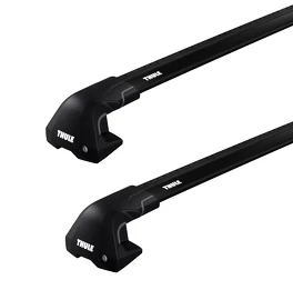 Barres de toit Thule Edge Black Audi A1 5-dr Berline à hayon avec un toit nu 12-18