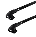 Barres de toit Thule Edge Black Audi A3 Sportback (8Y) 5-dr Hatchback avec un toit nu 20-24