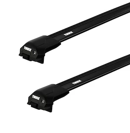 Barres de toit Thule Edge Black Audi A4 Avant 5-dr Estate avec barres de toit (hagus) 05-07