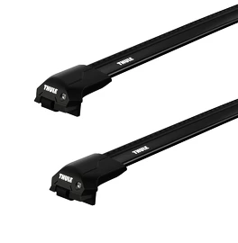 Barres de toit Thule Edge Black Audi A4 Avant 5-dr Estate avec barres de toit (hagus) 96-07