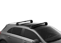 Barres de toit Thule Edge Black Audi e-tron GT 4-dr Berline avec des points fixes 21+