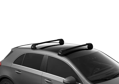 Barres de toit Thule Edge Black Audi e-tron GT 4-dr Berline avec des points fixes 21+