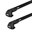 Barres de toit Thule Edge Black BMW 1-Series 5-dr Hatchback avec des points fixes 20-23