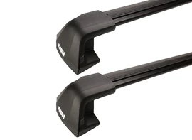 Barres de toit Thule Edge Black BMW 2-series Grand Tourer 5-dr MPV avec un toit nu 15-23