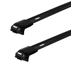 Barres de toit Thule Edge Black BMW X6 5-dr SUV avec barres de toit (hagus) 08-14