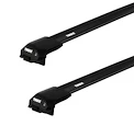 Barres de toit Thule Edge Black Chrysler 300C 5-dr Estate avec barres de toit (hagus) 04-10