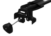 Barres de toit Thule Edge Black Ford Focus 5-dr Estate avec T-Profil 04-09