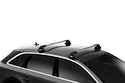 Barres de toit Thule Edge Hyundai i30 Fastback 5-dr Berline à hayon avec un toit nu 18+