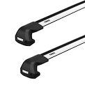 Barres de toit Thule Edge Volkswagen Multivan (T7) 4-dr MPV, Dual Sliding Door avec des points fixes 22+