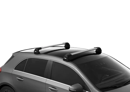 Barres de toit Thule Edge Volkswagen Multivan (T7) 4-dr MPV, Dual Sliding Door avec des points fixes 22+