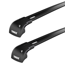 Barres de toit Thule WingBar Edge Black Jaguar XF Sportbrake 5-dr Estate avec barres de toit intégrées 12-16