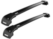 Barres de toit Thule WingBar Edge Black Kia Soul (Mk II) 5-dr Hatchback avec barres de toit intégrées 17-18